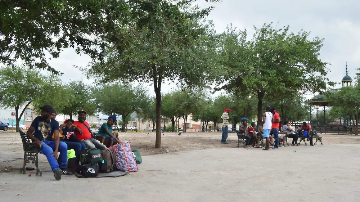 Continúan llegando extranjeros a la plaza de la República Jaime Jiménez (2)